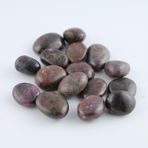 Tumbled Stones RUBY Crystal Healing MINERALS Specimen