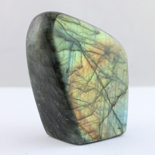 LABRADORITE Blue Reflections Gold Furniture Collectibles High Quality-1