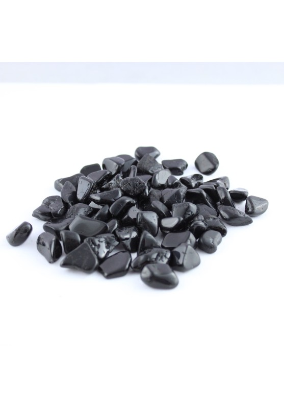 Black TOURMALINE Tumbled Stone Polished Minerals & Specimens Crystal Healing