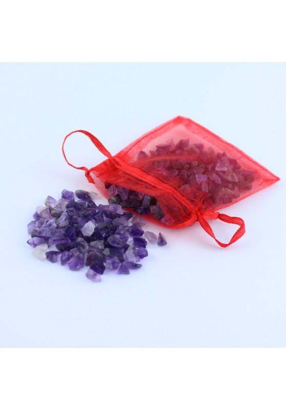 Mini Micro Granules Chip AMETHYST 50g Tumbled Stone MINERALS Crystal Healing Quality A+