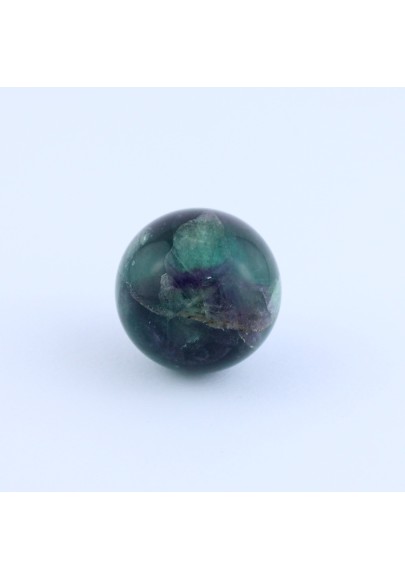 Mini SPHERE of Mixed Fluorite Crystal Minerals Stone Ball RARE