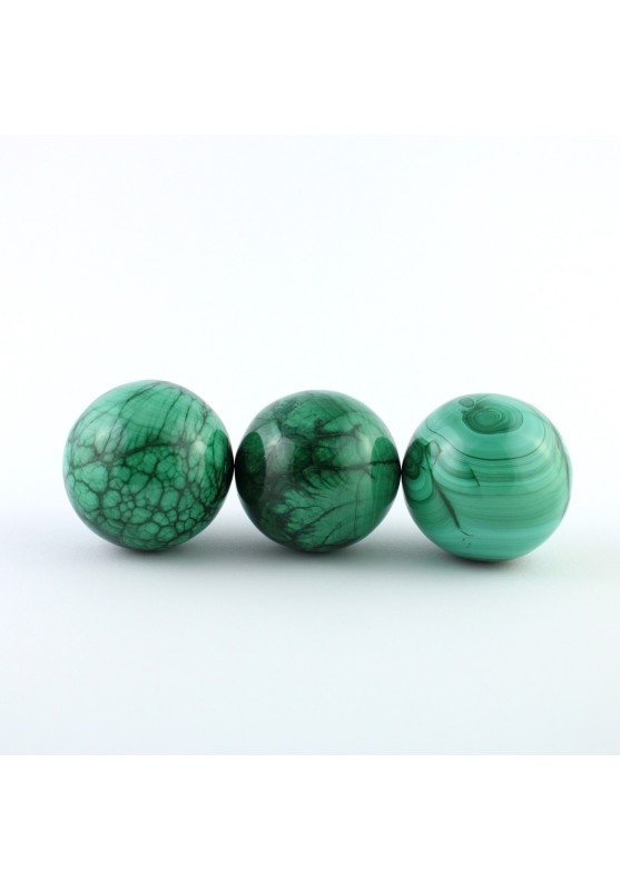 Stunning MALACHITE Sphere Collectables Minerals Crystal Therapy 218 - 226 Gr