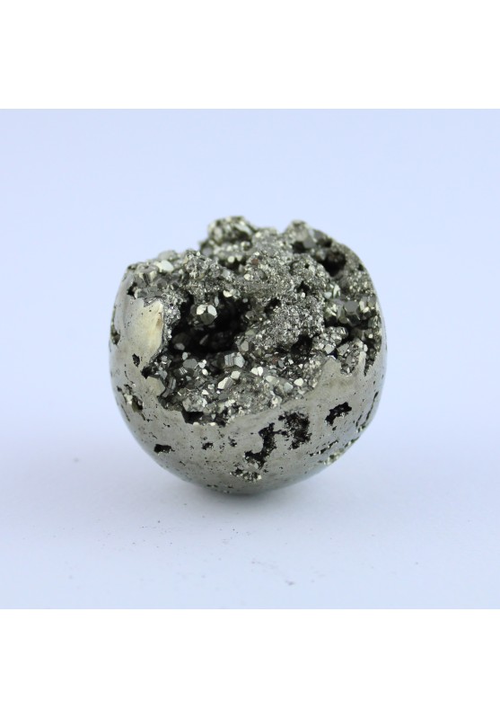 * MINERALS * Pyrite Sphere 180 Gr 46 mm Collectibles Stones Crystals