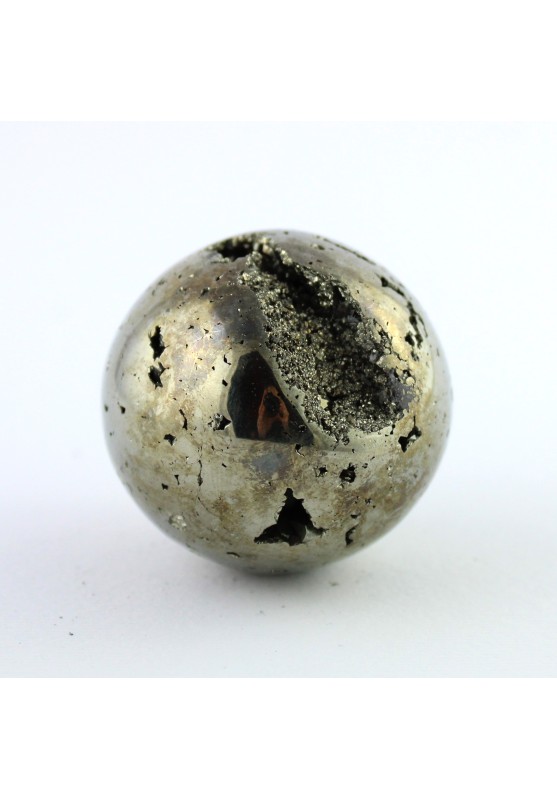 MINERALS * PYRITE Sphere Collectibles 194gr Chakra Furnishings
