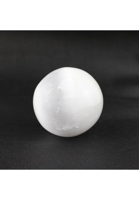 Big Sphere SELENITE 72 mm 474 Gr Extra Quality Specimen Furniture Crystal Healing A+-1