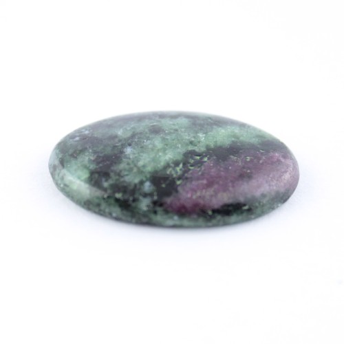 Small Oval Cabochon Ruby Zoisite Anyolite Ruby Tumbled Macrame Jewelry