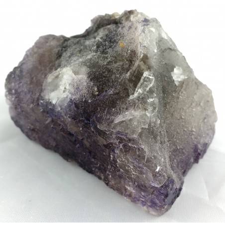 MINERALS Wonderful Specimen of Purple Fluorite with Double Spirit MEXICO Chakra-1