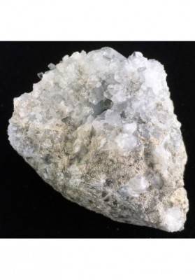 MINERALS * Sky Blue CELESTITE Geode Druzy Crystal Healing Specimen-1