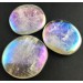 Palmstone in AQUA AURA Palmstone Crystal Healing Plate Chakra  Rainbow Zen-1