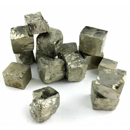 Cubic Pyrite from Navajun Rough La Rioja Specimen Chakra Crystal Healing-1