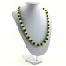 YELLOW CALCITE Necklaces Sphere & Green Aventurine Jewel Gift Idea Chakra A+-2