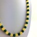 YELLOW CALCITE Necklaces Sphere & Green Aventurine Jewel Gift Idea Chakra A+-3
