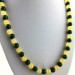 YELLOW CALCITE Necklaces Sphere & Green Aventurine Jewel Gift Idea Chakra A+-4