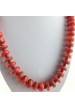 Necklace in Red CORAL Natural Jewel Gift Idea Chakra High Quality A+-2