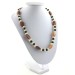 Wonderful Carnelian Necklace AGATE Yellow CALCITE & Black ONIX Quality A+-4