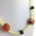 Necklace in SODALITE CARNELIAN CALCITE JADE MINERALS Chakra Zen High Quality A+-2