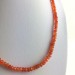 Perfect Necklace in CARNELIAN SFace Facetedttata MINERALS Red Gift Idea High Quality A+-2
