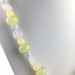 Prodigieux Collier dans Jade Quartz Rose Calcite jaune Calcédoine BLEU Chakra Zen-3