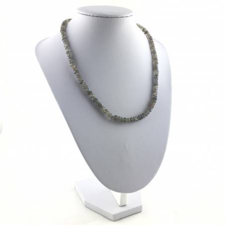 Wonderful Necklace in LABRADORITE Faceted High Quality A+ Riflessi Chakra Zen-4