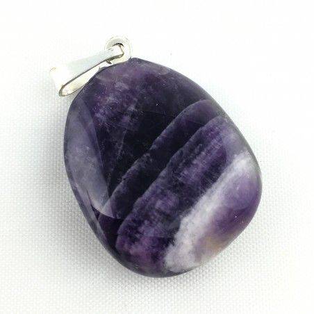 Pendant Dogtooth AMETHYST Charm Crystal Healing Chakra Necklace MINERALS-3