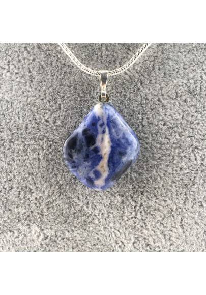 Excellent Pendant in SODALITE Tumbled Necklace High Quality A+ Chakra Reiki Zen-1
