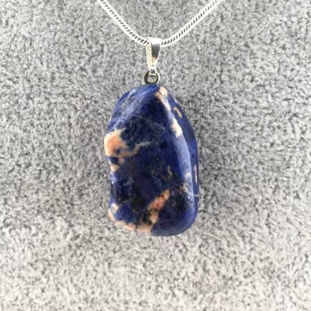 Excellent Pendant in SODALITE Tumbled Necklace High Quality A+ Chakra Reiki Zen-2