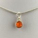 Pendant in CARNELIAN Cabochon Necklace MINERALS High Quality Chakra Reiki A+-2