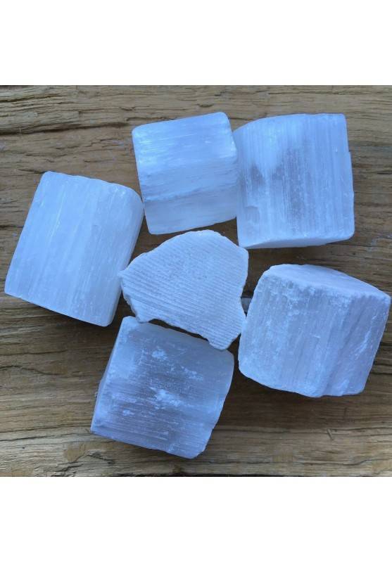Sélénite Brute BRÉSIL Grand Minéraux Qualité Cristal thérapie Chakra Reiki A+-1