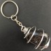 ASTROPHYLLITE Keychain Keyring Hand Made on Silver Plated Spiral A+-1