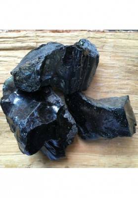 OBSIDIAN Volcanic Rough BIG MINERALS Crystal Healing Chakra Reiki A+-1