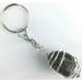 LABRADORITE Keychain Keyring Hand Made on Silver Plated Spiral A+-1