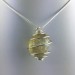 CITRINE Quartz Pendant Authentic Hand Made on SILVER Plated Spiral A+-4