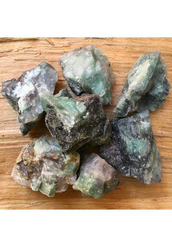 ESMERALDA en BRUTO Natural Minerales Cristaloterapia Regalo Chakra Reiki Zen A+-1
