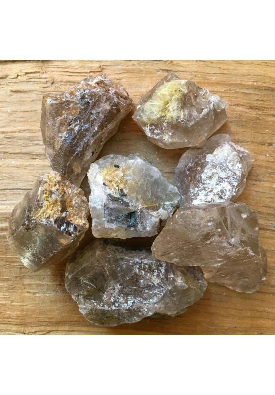 QUARTZ RUTILATED Rough MINERALS Crystal Healing A+ [Pay Only One Shipment]-1