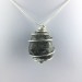 Pyrite Pendant Hand Made on Silver Plated Spiral Gift Idea Tumbled Stone Craft A+-4