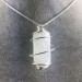 Pendant SELENITE Handmade Silver Plated Spiral Gift Idea A+-1