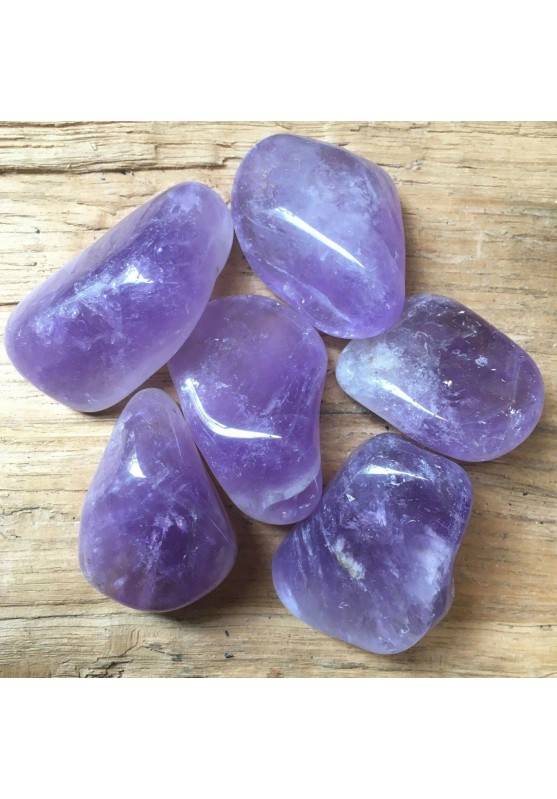 GIANT Tumbled AMETHYST MINERALS Quality Crystal Healing Chakra Reiki Zen A+-1
