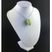 Green Jade Pendant - VIRGO Zodiac Silver Plated Spiral Gift Idea A+-3