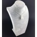 HERKIMER DIAMOND Pendant - Quartz Handmade SILVER Plated Spiral Gift Idea A+-6