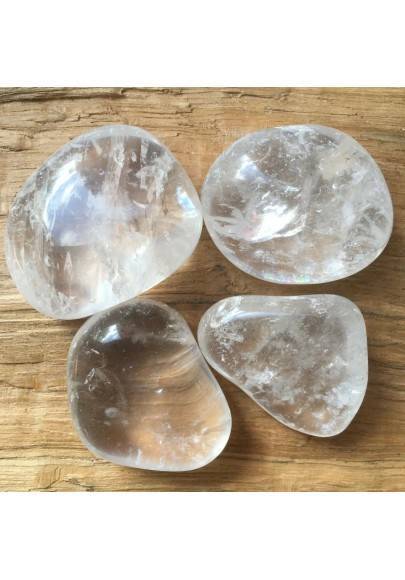 Hyaline Quartz Tumbled GIANT Rock CRYSTAL MINERALS Crystal Healing A+-1