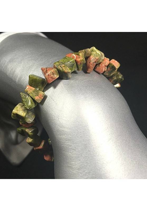 UNAKITE Chips Bracelet High Quality Crystal Healing Chakra A+-1