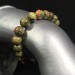 UNAKITE JASPER Tibetan Mala Bracelet Crystal Healing Elasticated Zen A+-1