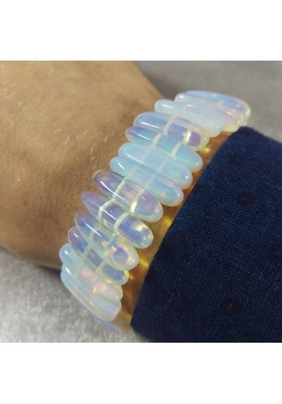 OPALITE Quartz Bracelet UNISEX MINERALS Chakra Crystal Healing A-1