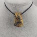 Pendant Bead in Orbicular Ocean JASPER Rare Necklace Crystal Healing A+-1