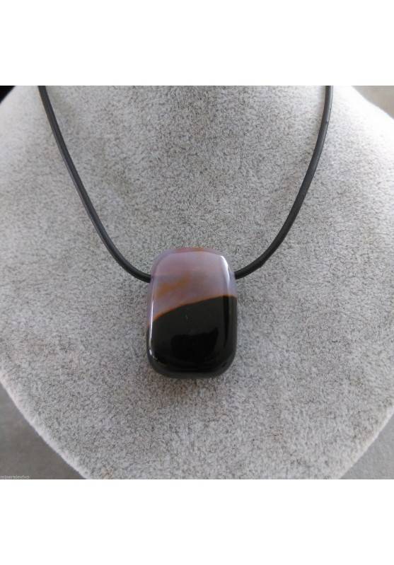 AGATE Pendant Gemstone Necklace Jewel Reiki Gift Idea Crystal Healing-1