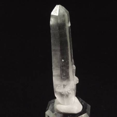 MINERALS *Double Terminated Clear QUARZ Rough Crystal Healing 22.7g-5
