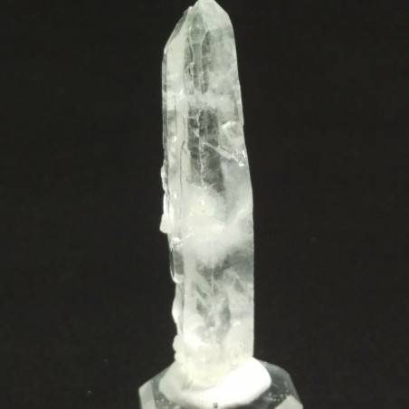 MINERALS *Double Terminated Clear QUARZ Rough Crystal Healing 26.4g-2