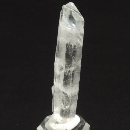 * MINERALES * Biterminado de Cuarzo Blanco en Bruto Cristal de Roca 23.0g-2