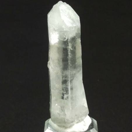 MINERALS *Double Terminated Clear QUARZ Rough Crystal Healing 43.2g-3