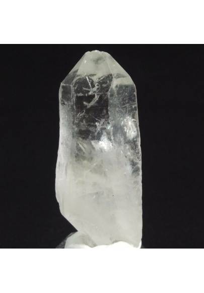 MINERALS *Double Terminated Clear QUARZ Rough Crystal Healing 42.3g-1